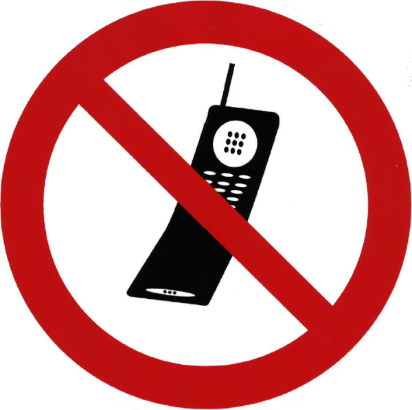 interdiction de téléphone portable